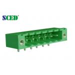 Male Sockets Plug In Terminal Block Pitch 5.08mm 300V/18A 2-22 Poles for sale