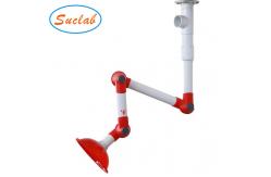 China Polypropylene Lab Fittings Fume Extractor Alkali Resistant Flexible supplier