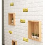 Fashionable 770*700mm 30kg/m3 Pe 3D Foam Wall Stickers for sale