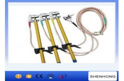 China 1.5M Light Epoxy Resin Grounding Stick / Earth Stick With Ground Wire supplier