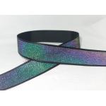 ODM Debossed Soft Waistband Elastic Polyster Webbing For Boxer , Headband