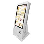 21.5 Inch Self Service Touch Screen Kiosks Barcode Scanner Kfc Self Ordering Kiosk for sale