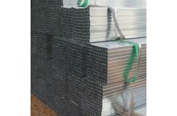 China 3x2 Galvanized Square Tube 0.6mm Steel Rectangular Tubing Cold Rolled supplier