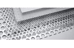 China Fireproof And Lightweight Punched Aluminum Perforated Panel For Safety Security supplier
