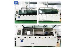 China 3 Zones Lead Free Wave Soldering Machine 2100mm Preheating Zone RF-400A supplier