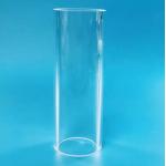Polished Transparent Quartz Glass Tube For Customized Industrial