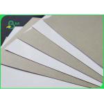 Smoothness And Soft Coated White Board With Grey Back FSC Approved Different Thickness