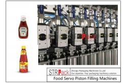 China Automatic Tomato Paste Making Machine 30 - 50 Bottles/min Production Line supplier