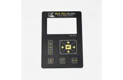 China Multipurpose Durable Membrane Graphic Overlay UV Printing With Window supplier