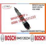 BOSCH 0445120234 4504488 Neutral Fuel Injector Assembly 0445120234 4504488 For KHD MAGIRUS DEUTZ for sale