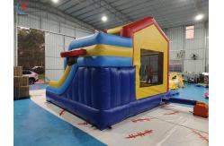 China Factory Moonwalk Inflatable Bouncer Jumping Castle Bounce House Combo With Slide supplier