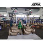 Precise Control WCB Pneumatic Regulation Valve Automatic Regulation For Oil And Gas And Textile Industry for sale