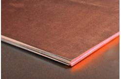 China High Performance Ed 99.90% Copper Foil Sheet Pure Shielding Material supplier