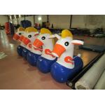 Sealed Inflatable Bouncy Horse 0.65mm PVC , Outdoor Games Blow Up Bouncy Horse for sale
