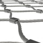 316 Strong Stainless Steel Security Wire Rope Mesh For Railing for sale