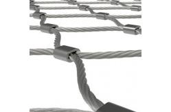 China 316 Strong Stainless Steel Security Wire Rope Mesh For Railing supplier