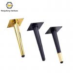 Brass Inclined Conical Leg for Furniture for Coffee Tables Chairs Beds Cabinets Sofas Gold Chromium Iron for Kitchen Hotel Use for sale
