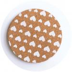 Dia4 Natural Cork Coasters Round Antitear for sale