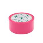 Dark Pink Custom Self Adhesive Logo Coloured Tape Wholesale Manufacturer for sale