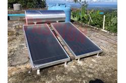 China Natural Circulation Solar Panel Heating System 300L Aluminum And Copper Absorber Sheet supplier