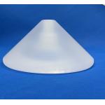Customized Heat Resistance Machining Quartz Glass Cone Frosted Surface for sale