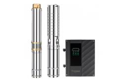 China Submersible 24V Dc Solar Water Well Pump Kit For Deep Well Irrigation supplier