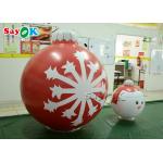 Holiday Party Hanging Decoration Inflatable Snowflake Balloon for sale