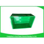 Industrial Small Plastic Stackable Containers , Plastic Moving Containers for sale