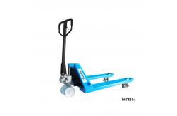 China 1568mm Length Manual Pallet Jack Capacity 3t Nylon Wheel Hand Pallet Truck supplier