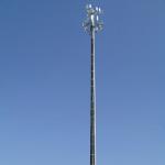 Tower Monopole 12 Meter For Cell Phone Antenna Telecommunication for sale