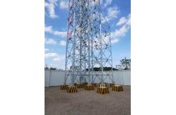 China Communication And Monitoring Rru Telecom Tower Hot Dip Galvanized supplier
