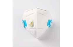 China Comfortable FFP2 Personal Cotton Face Mask Folded Flat Protective Face Mask supplier