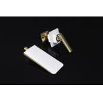Wall Mounted Bathroom Waterfall Basin Faucet  2 Hole 1 Handle