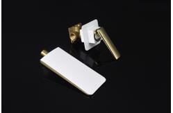 China Wall Mounted Bathroom Waterfall Basin Faucet  2 Hole 1 Handle supplier