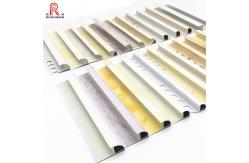 China Professional Aluminum Tile Trim Round Shape Ceramic Alloy Protection Extrusion Profile supplier