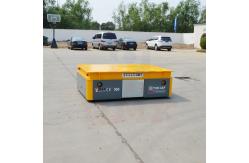 China Marble Slab Battery Transfer Trolley Remote Control 10 Tons Material Handling supplier