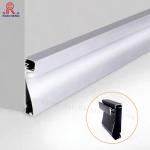 2mm Aluminium LED Strip Light Profile , T8 Led Strip Light Recessed Channel for sale