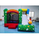 3.55*3.3*2.5m Inflatable Sports Games / Inflatable Unicorn Bouncer With Slide for sale