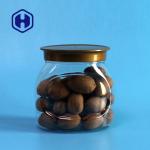 630ml Airless PET Plastic Jar Dessert Crown Cap Nuts Packaging for sale