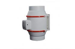 China Custom Lightweight Inline Bathroom Extractor Fan Impellers For Duct Exhaust Systems supplier