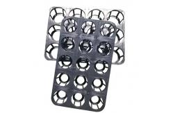 China Simple Convenient Plastic Pot Tray Tear Resistant Glazed supplier