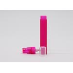 Light Rose Red Empty Refillable Plastic Spray Bottles With Clear Half Cap
