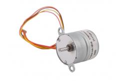 China Permanent Magnet 25mm 7.5 Angle Stepper Motor With Gearbox SM25-048S supplier