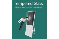 China Floor Stand LCD Sign menu rotation Portable LCD Billboard USB2.0 supplier