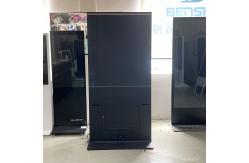 China Floor Standing Digital Signage 75 Inch Touch Screen Kiosk 4K LCD Display supplier