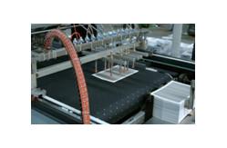 China Progressive PLC 1.0mm Cardboard Spray Adhesive Machine 3.5KW supplier