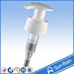Ribbed plastic bathroom soap and lotion dispenser 1.2cc for household , Lotion Pump parts for sale