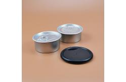 China 100ml Gummy Smell Proof Child Resistant Cannabis Tin supplier