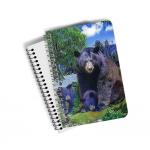 PET 3D Lenticular Notebook 3D Animal Design Printing Custom Size