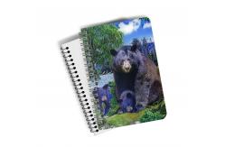 China Big Size A4 3D Lenticular Notebook Custom Printing 80g Inner Pages supplier